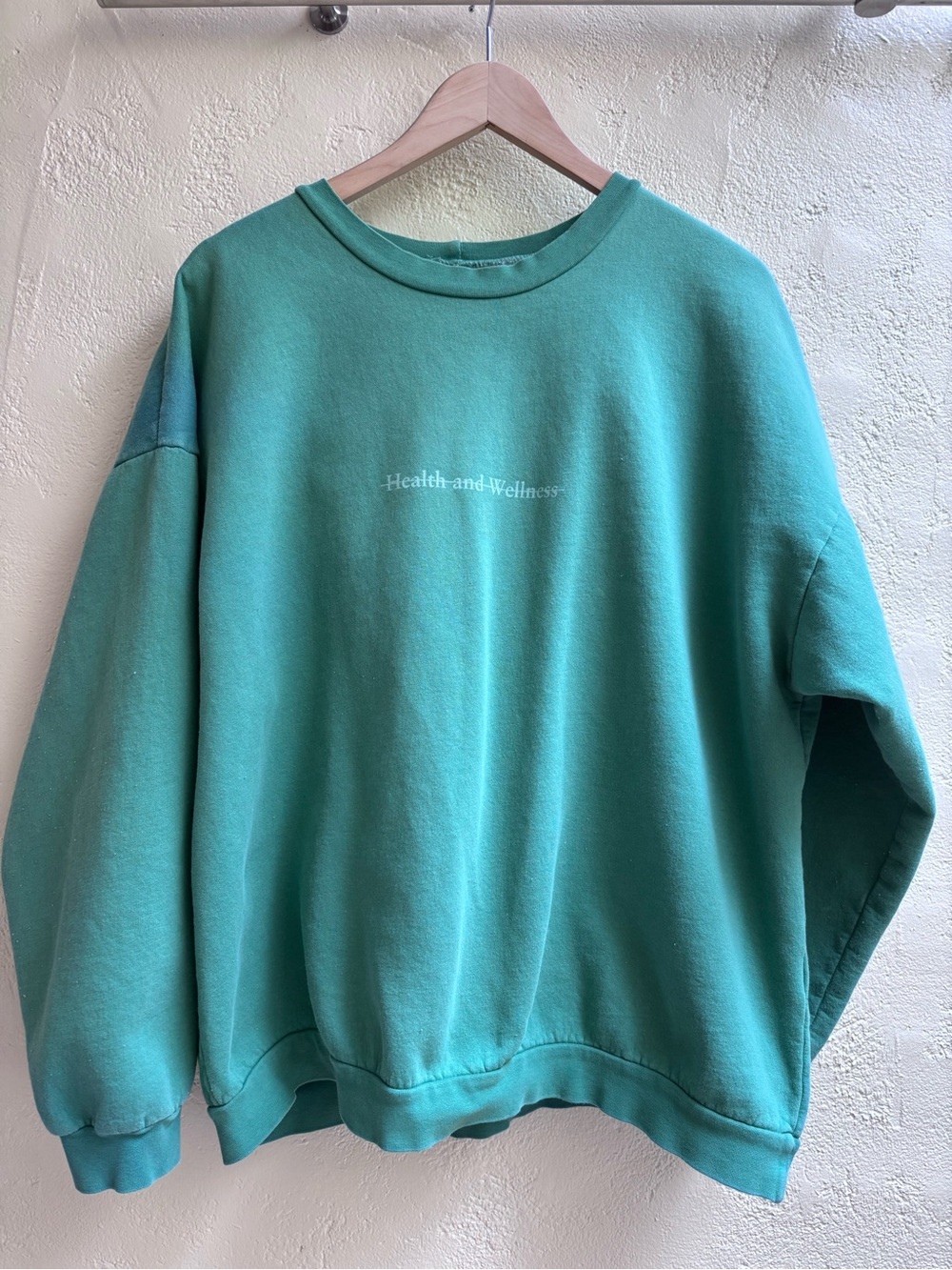 Call her daddy health and wellness Green Crewneck Sweatshirt